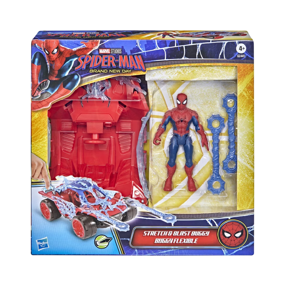 SPIDER-MAN BRAND NEW DAY STRETCH AND BLAST BUGGY ชุดรถซิ่งสุดคูลของสไปเดอร์แมน