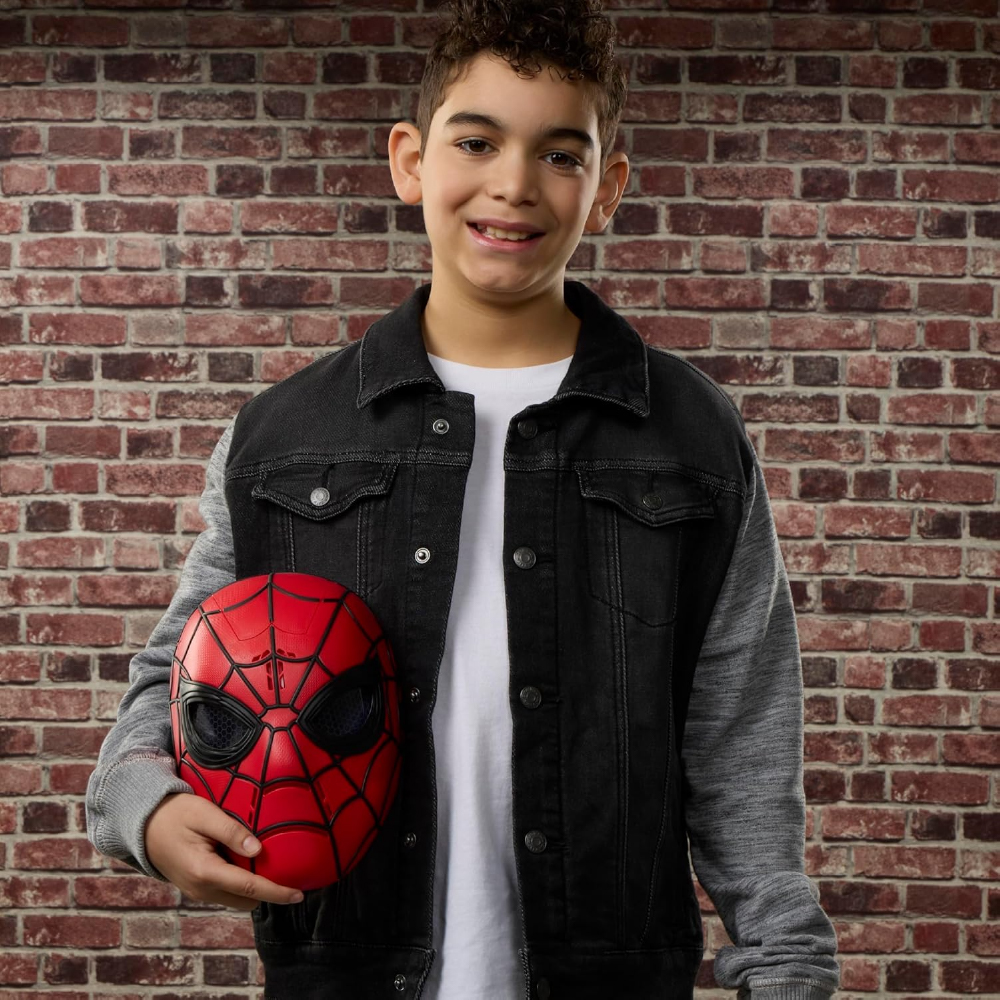 SPIDER-MAN BRAND NEW DAY SPD WISECRACKIN GLOW MASK หน้ากากอิเล็กทรอนิกส์สุดเท่ - Image 4