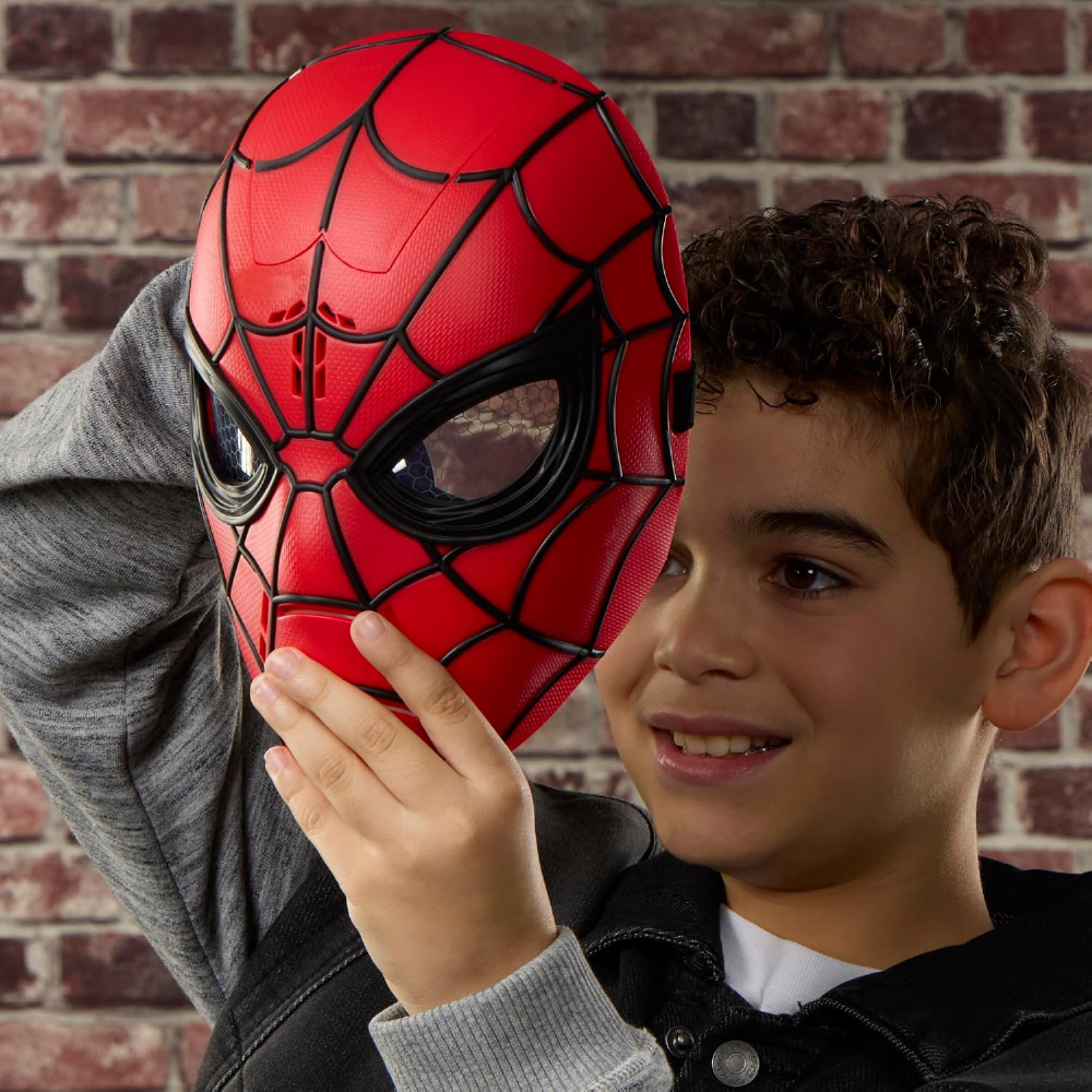 SPIDER-MAN BRAND NEW DAY SPD WISECRACKIN GLOW MASK หน้ากากอิเล็กทรอนิกส์สุดเท่ - Image 5