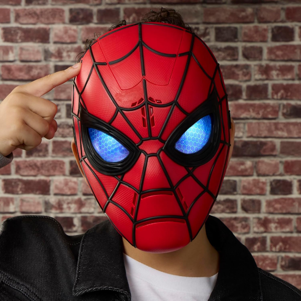 SPIDER-MAN BRAND NEW DAY SPD WISECRACKIN GLOW MASK หน้ากากอิเล็กทรอนิกส์สุดเท่ - Image 6