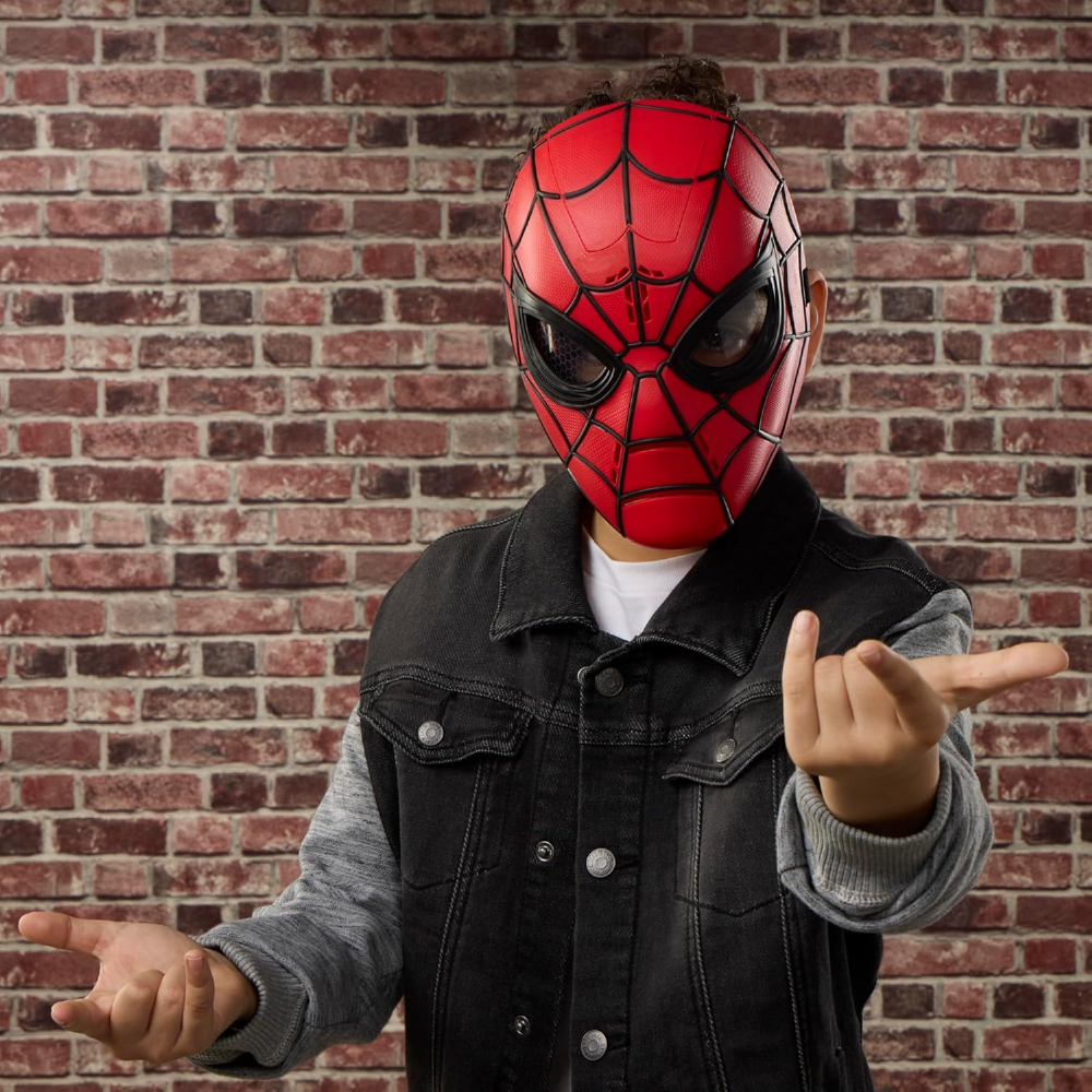 SPIDER-MAN BRAND NEW DAY SPD WISECRACKIN GLOW MASK หน้ากากอิเล็กทรอนิกส์สุดเท่ - Image 7