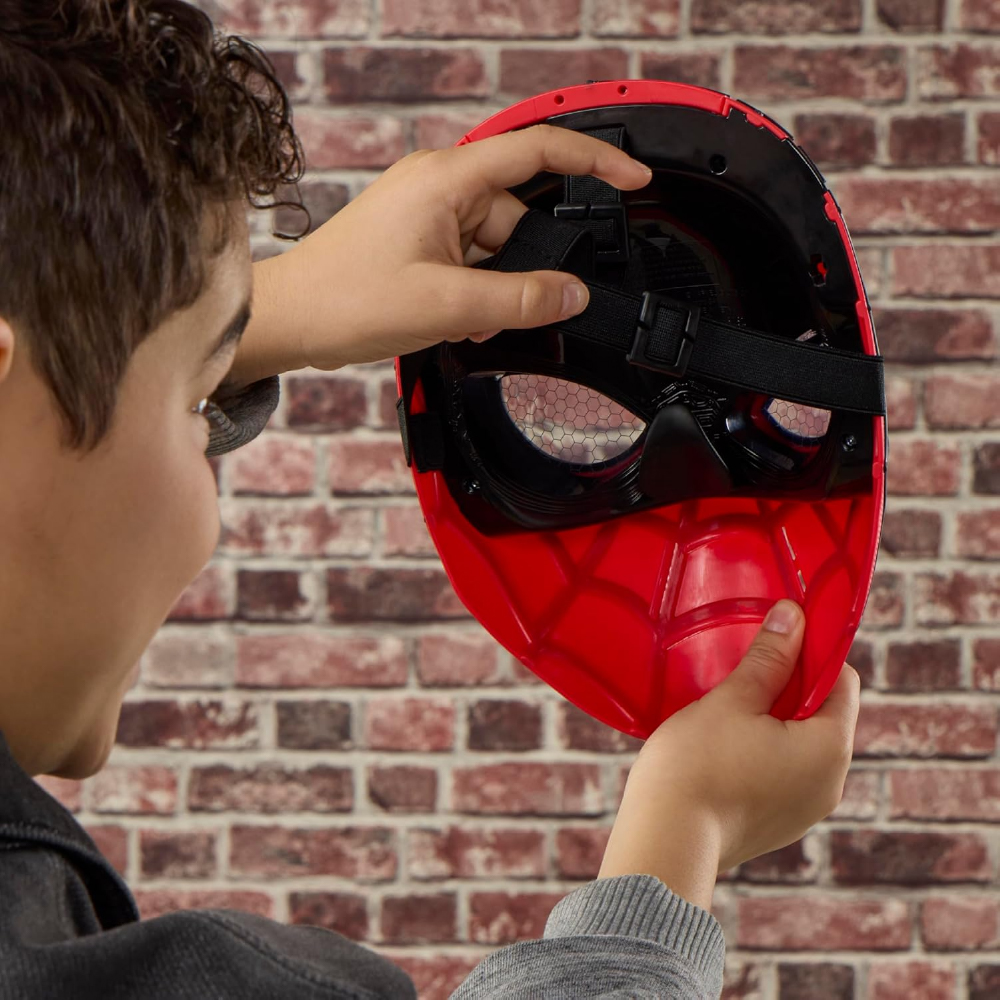 SPIDER-MAN BRAND NEW DAY SPD WISECRACKIN GLOW MASK หน้ากากอิเล็กทรอนิกส์สุดเท่ - Image 8