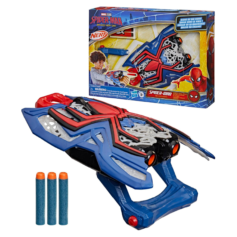 SPIDER-MAN BRAND NEW DAY WEB STRIKE BLASTER อุปกรณ์สวมข้อมือสุดล้ำที่ถอดแบบมาจากสไปเดอร์แมน