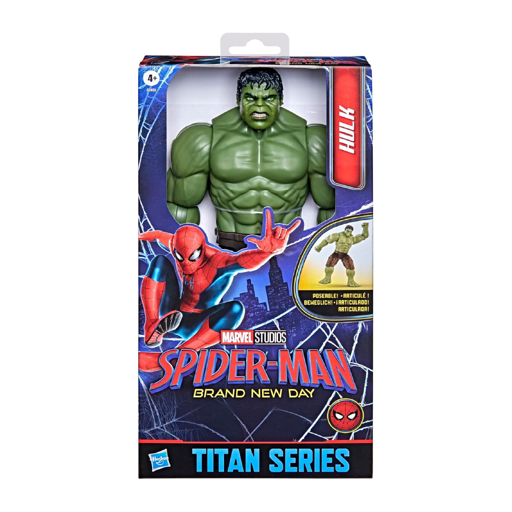 SPIDER-MAN BRAND NEW DAY TITAN SERIES FIGURE - HULK ฟิกเกอร์ขนาดใหญ่ทรงพลัง