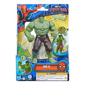 SPIDER-MAN BRAND NEW DAY ACTION FX - HULK FIGURE ฟิกเกอร์ฮัลค์ที่มาพร้อมฟังก์ชันเอฟเฟกต์เสียงการต่อสู้สุดกระหึ่ม