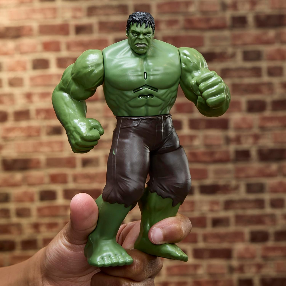 SPIDER-MAN BRAND NEW DAY ACTION FX - HULK FIGURE ฟิกเกอร์ฮัลค์ที่มาพร้อมฟังก์ชันเอฟเฟกต์เสียงการต่อสู้สุดกระหึ่ม - Image 9