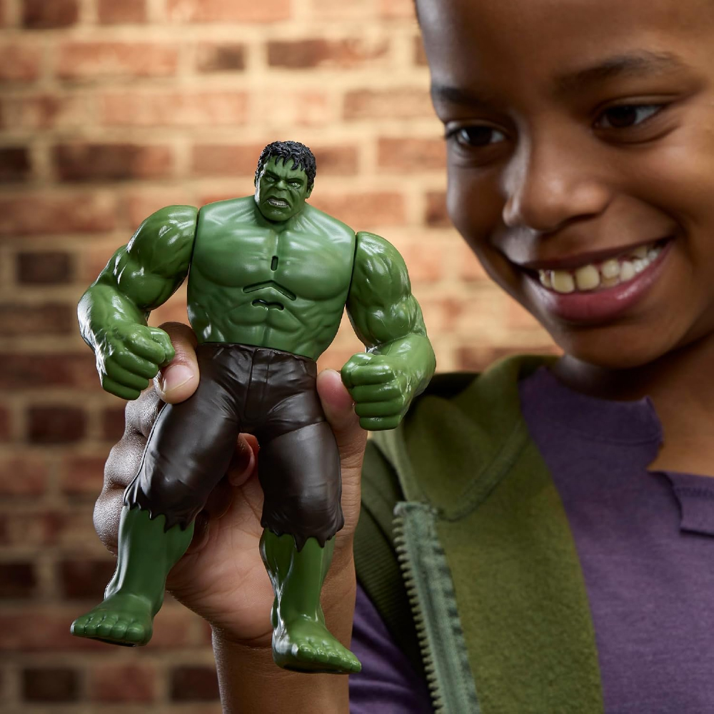 SPIDER-MAN BRAND NEW DAY ACTION FX - HULK FIGURE ฟิกเกอร์ฮัลค์ที่มาพร้อมฟังก์ชันเอฟเฟกต์เสียงการต่อสู้สุดกระหึ่ม - Image 5