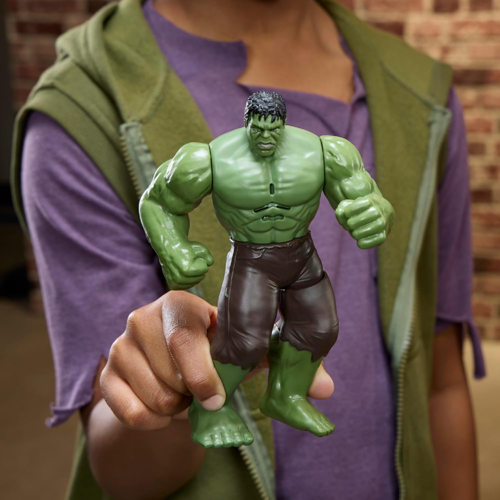 SPIDER-MAN BRAND NEW DAY ACTION FX - HULK FIGURE ฟิกเกอร์ฮัลค์ที่มาพร้อมฟังก์ชันเอฟเฟกต์เสียงการต่อสู้สุดกระหึ่ม - Image 6