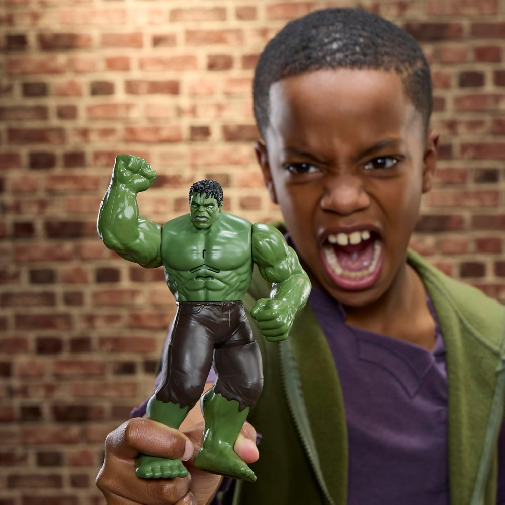 SPIDER-MAN BRAND NEW DAY ACTION FX - HULK FIGURE ฟิกเกอร์ฮัลค์ที่มาพร้อมฟังก์ชันเอฟเฟกต์เสียงการต่อสู้สุดกระหึ่ม - Image 10