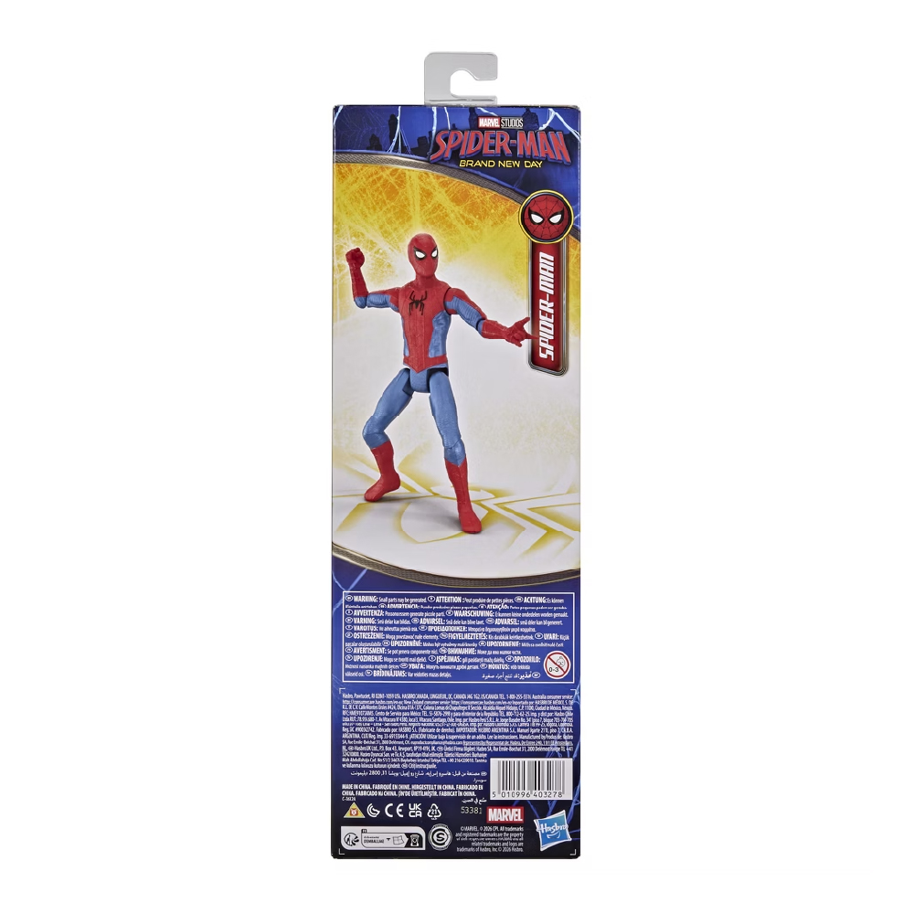 SPIDER-MAN BRAND NEW DAY TITAN SERIES FIGURE - SPIDERMAN ฟิกเกอร์ฮีโร่แมงมุมขนาดใหญ่ 12 นิ้ว - Image 5