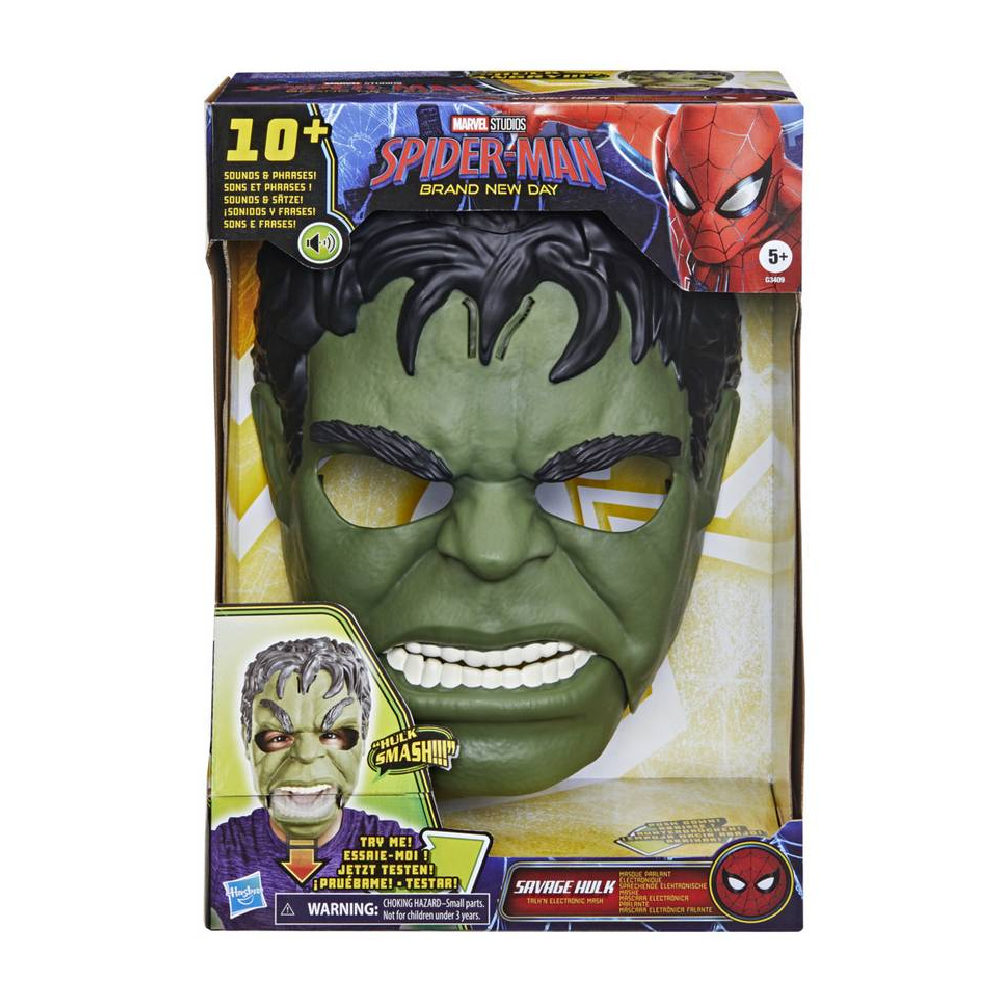 SPIDER-MAN BRAND NEW DAY SAVAGE HULK ELECTRONIC MASK หน้ากากอิเล็กทรอนิกส์สุดล้ำ