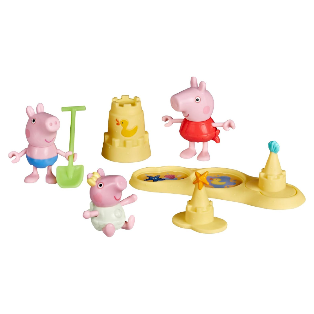 PEPPA PIG - PIG SIBLINGS BEACH DAY ชุดของเล่น - Image 2