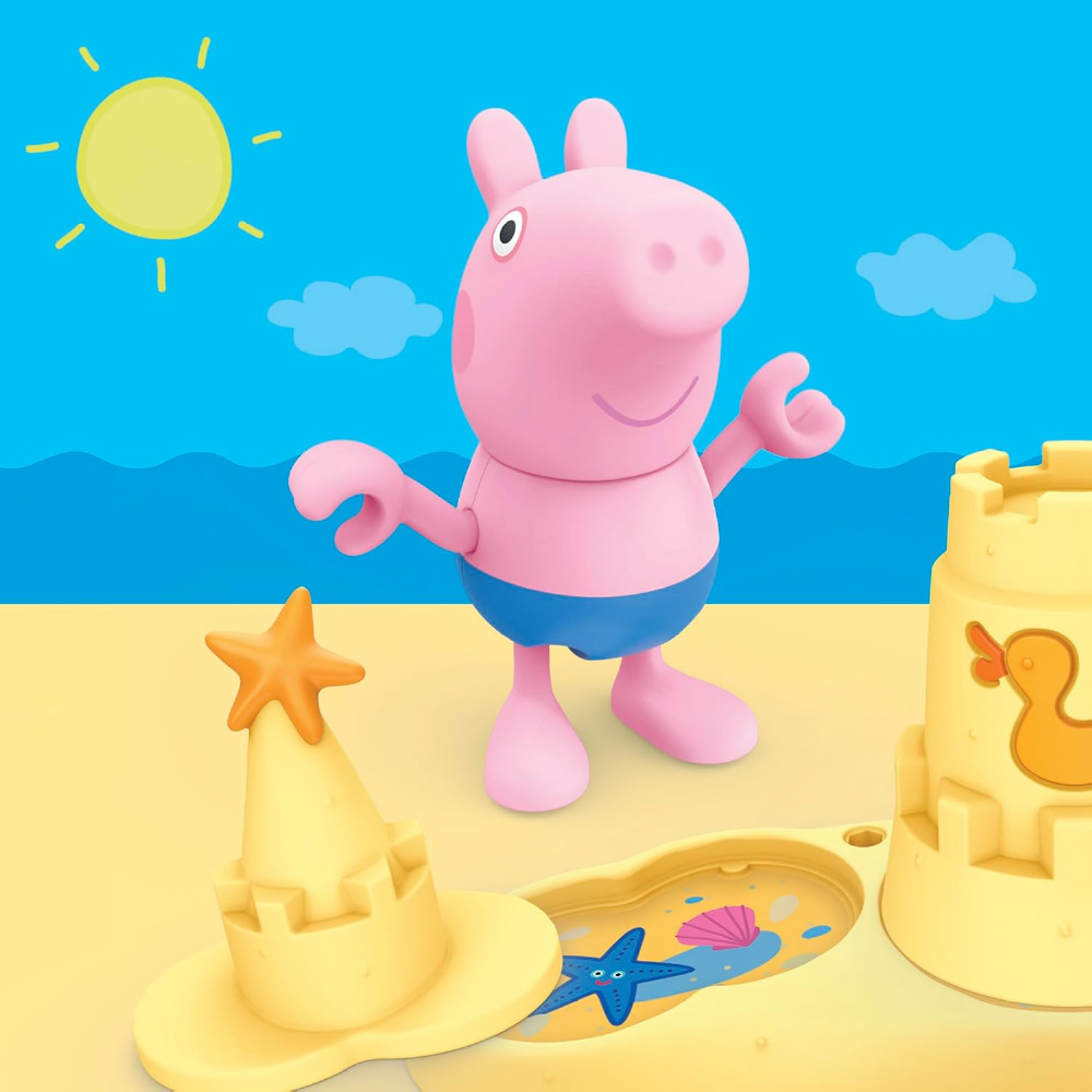 PEPPA PIG - PIG SIBLINGS BEACH DAY ชุดของเล่น - Image 6