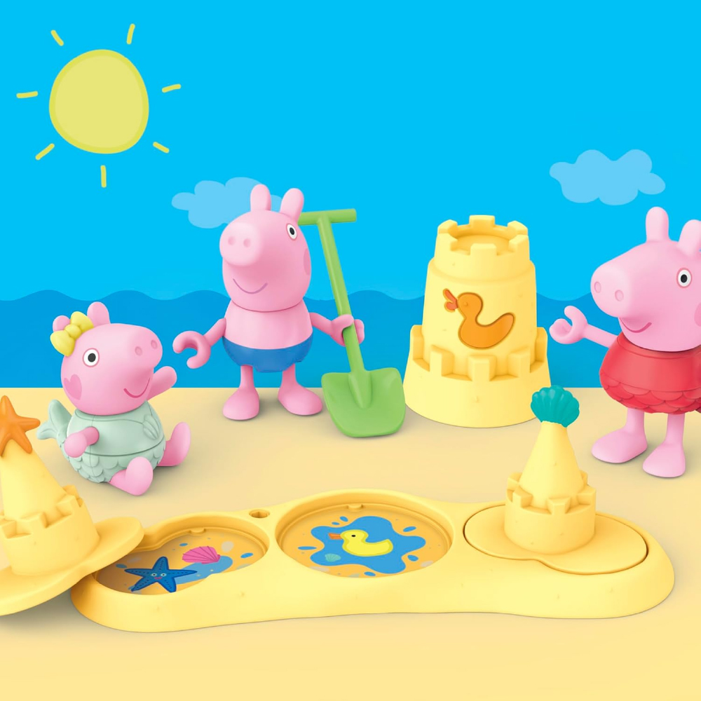 PEPPA PIG - PIG SIBLINGS BEACH DAY ชุดของเล่น - Image 7