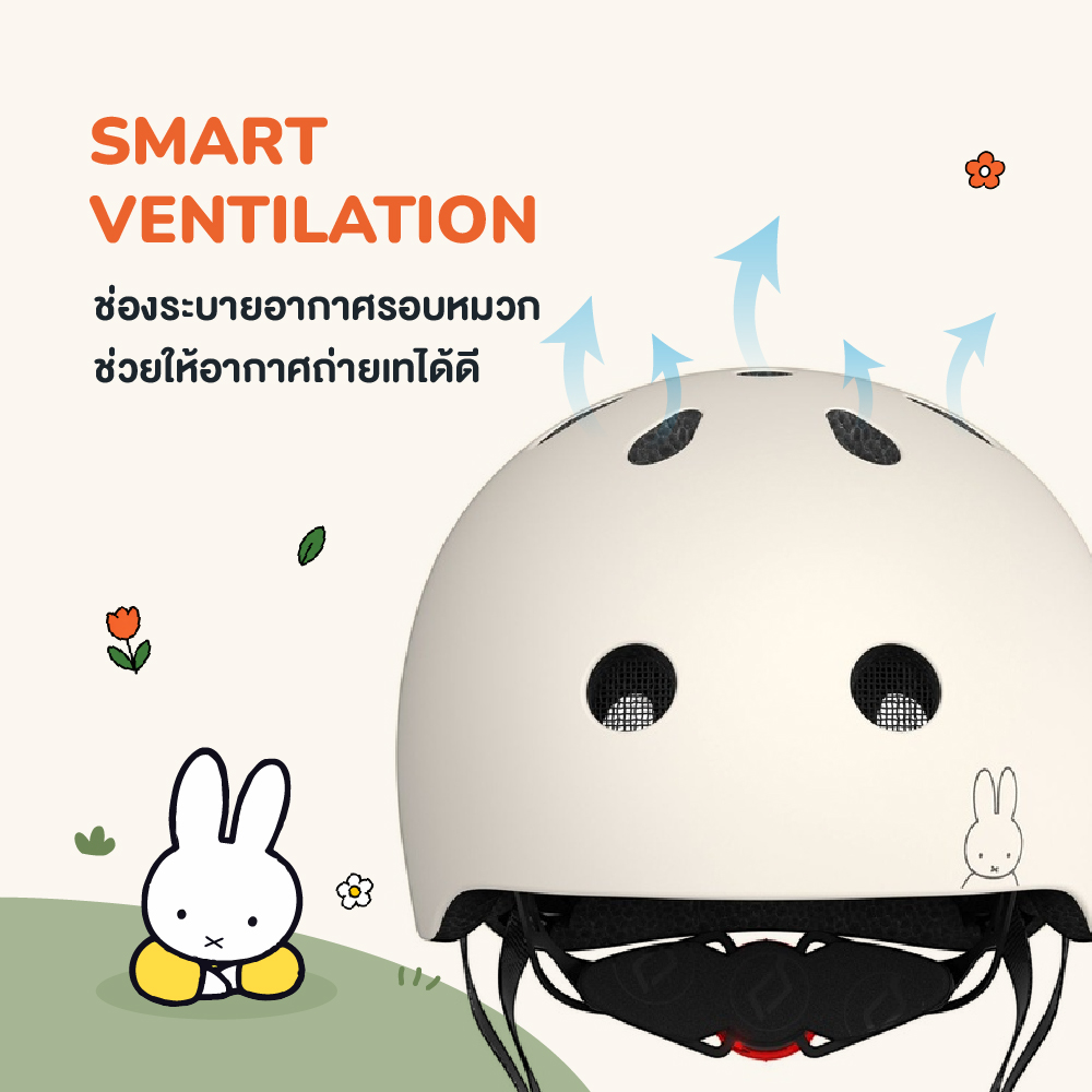 SCOOT & RIDE HELMET XS-S - MIFFY หมวกกันน็อก ไซส์ XS-S MIFFY Special Edition - Image 5