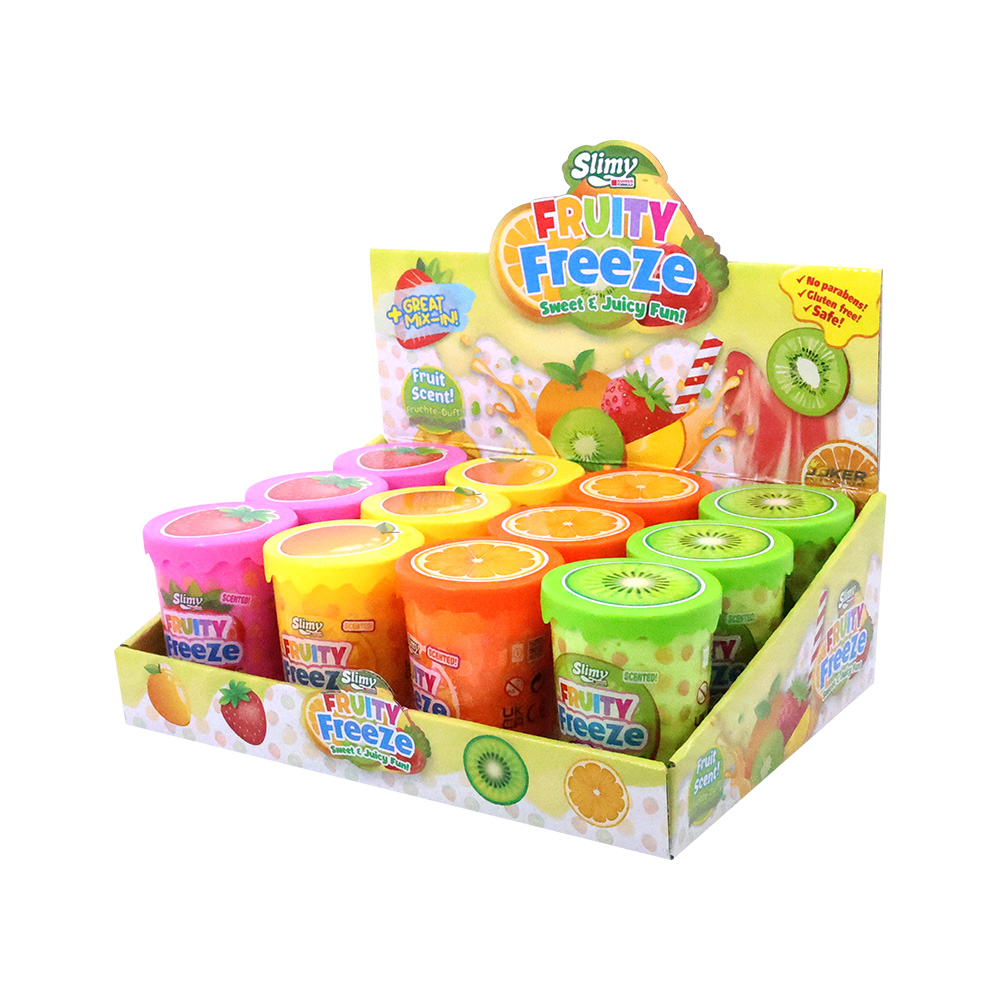 SLIMY FRUITY FREEZE DRINK ของเล่นสไลม์สำเร็จรูป