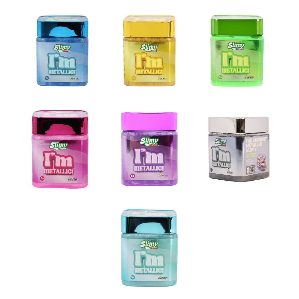SLIMY IM SLIMY METALLIC COLLECTION ของเล่นสไลม์สำเร็จรูปสูตรพรีเมียม - Image 2