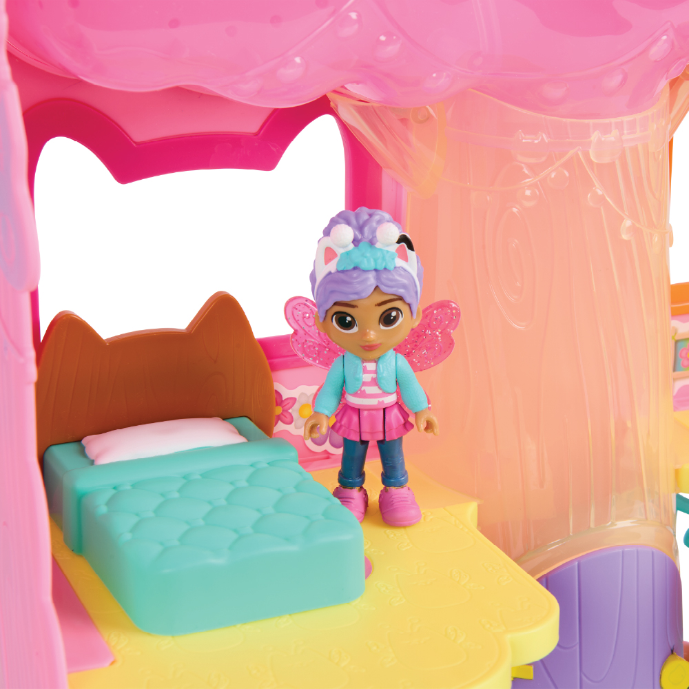 GABBY'S DOLLHOUSE FAIRYLANDIA FLUTTER MAGIC FAIRY PLAYSET ชุดของเล่น - Image 4