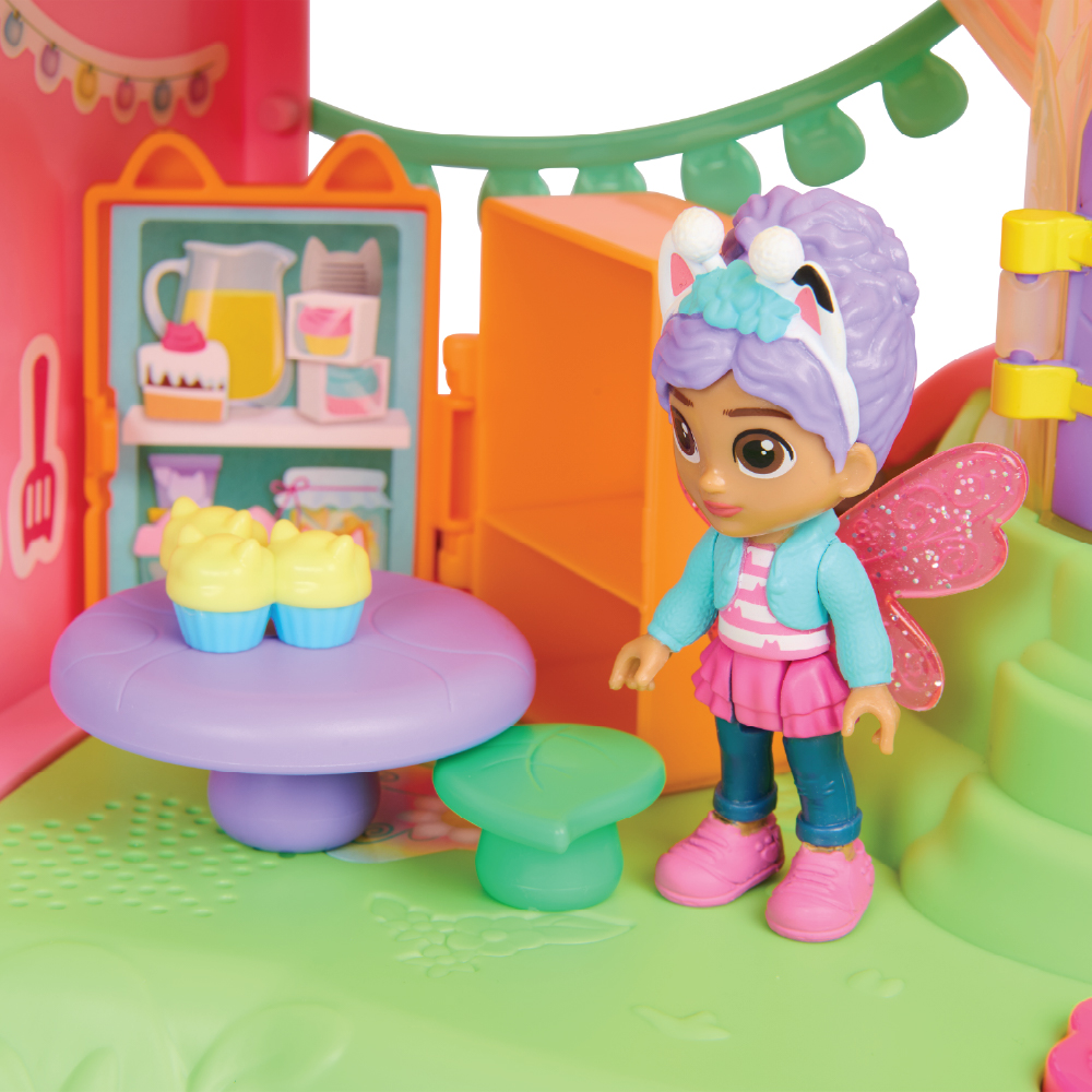GABBY'S DOLLHOUSE FAIRYLANDIA FLUTTER MAGIC FAIRY PLAYSET ชุดของเล่น - Image 5