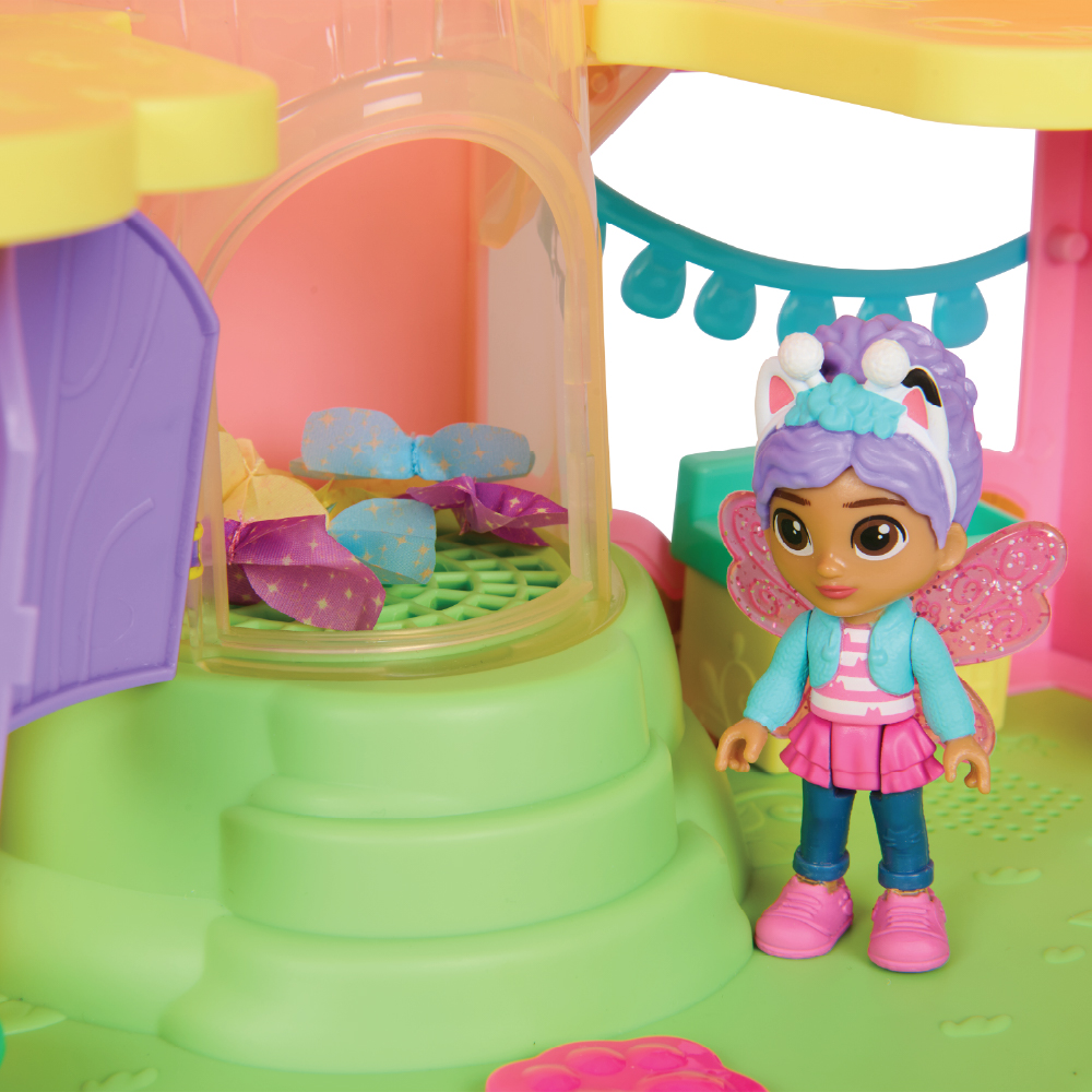 GABBY'S DOLLHOUSE FAIRYLANDIA FLUTTER MAGIC FAIRY PLAYSET ชุดของเล่น - Image 6