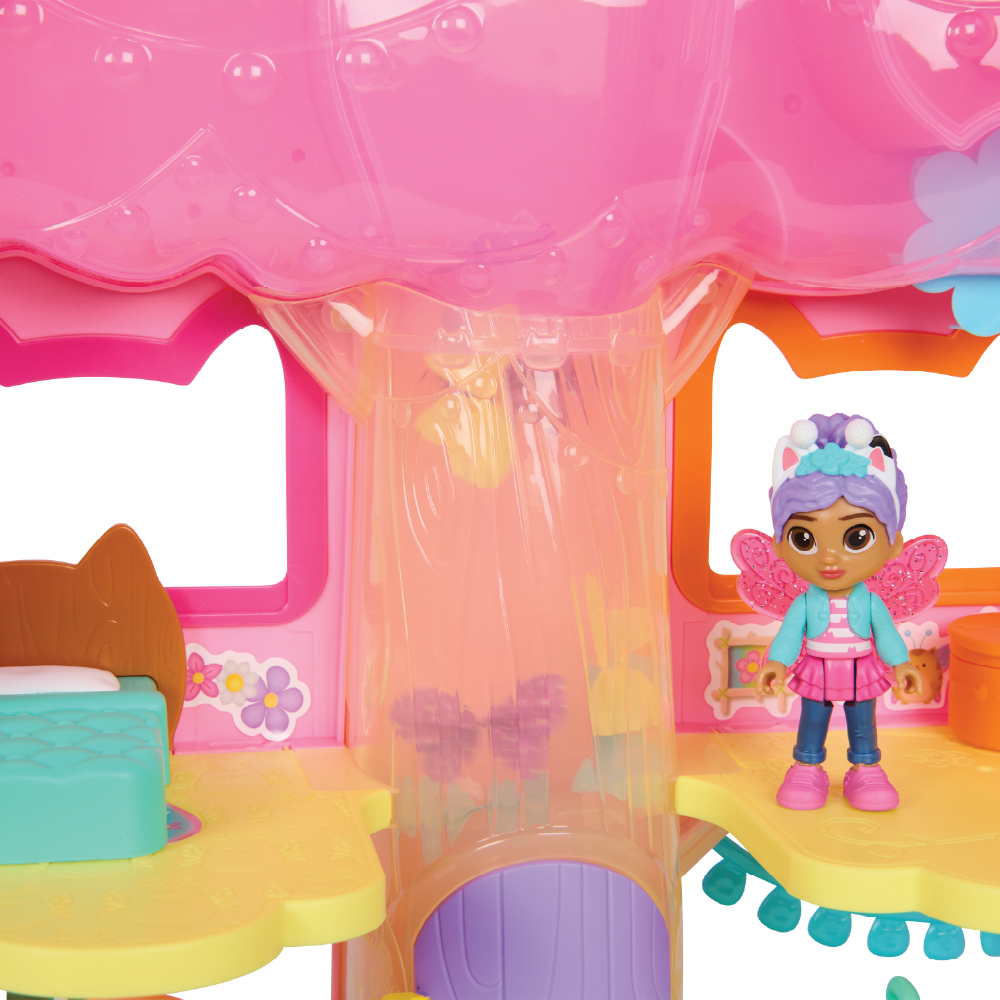 GABBY'S DOLLHOUSE FAIRYLANDIA FLUTTER MAGIC FAIRY PLAYSET ชุดของเล่น - Image 7