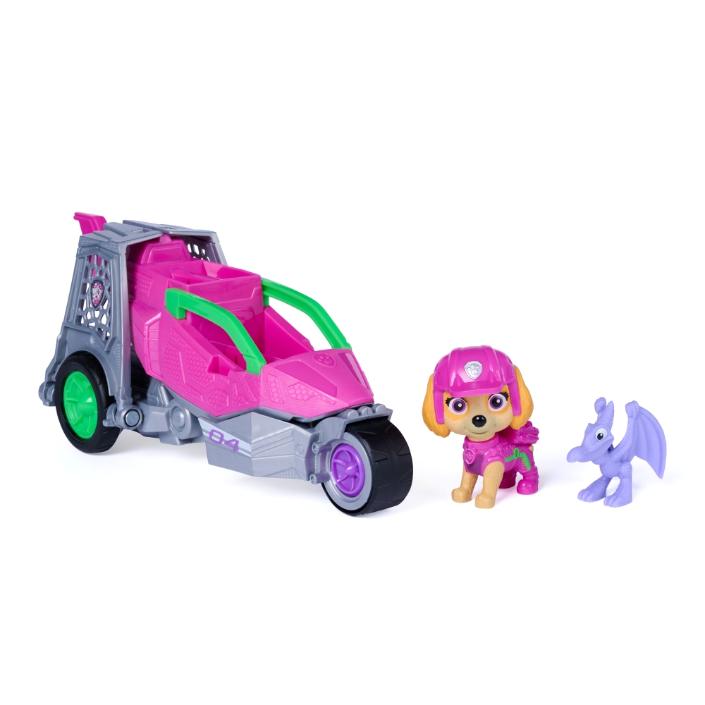PAW PATROL THE DINO MOVIE DINO RESCUE JET - SKYE ฟิกเกอร์รถของเล่น - Image 2