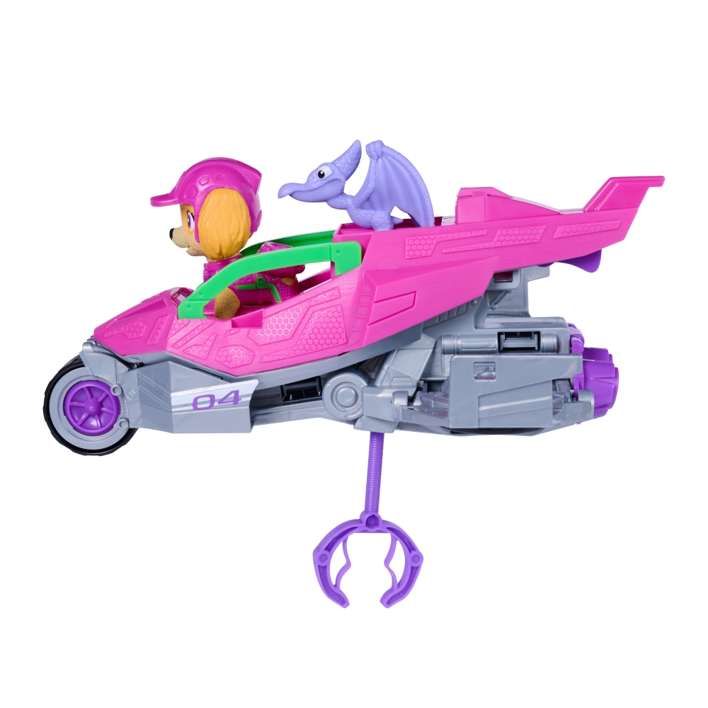 PAW PATROL THE DINO MOVIE DINO RESCUE JET - SKYE ฟิกเกอร์รถของเล่น - Image 5