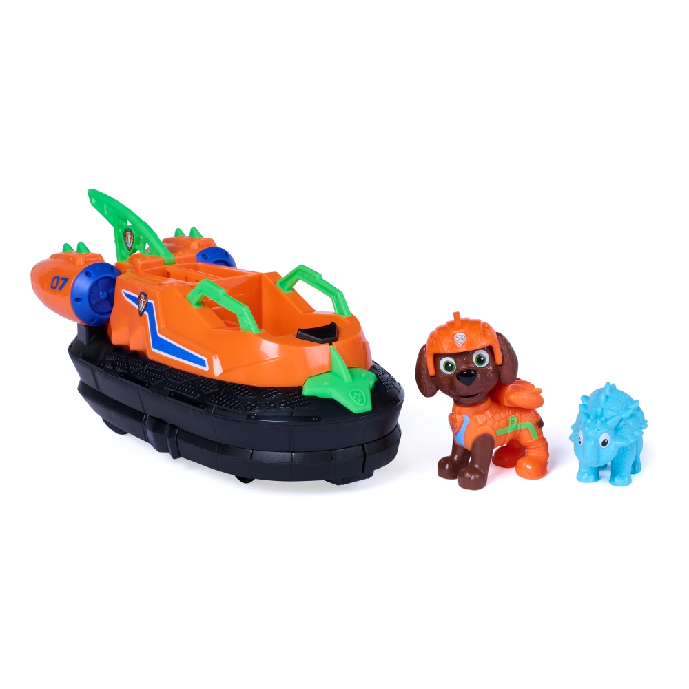 PAW PATROL THE DINO MOVIE DINO RESCUE HOVERCRAFT - ZUMA ฟิกเกอร์รถของเล่น - Image 2