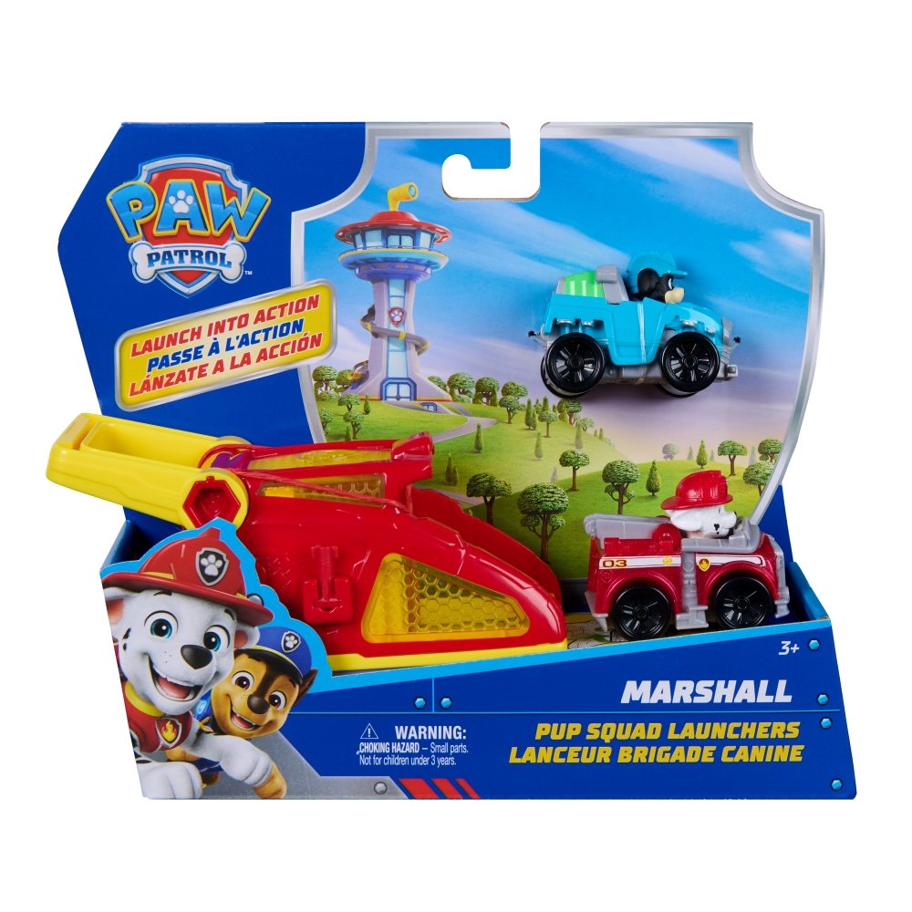 PAW PATROL PUP SQUAD LAUNCHERS - MARSHALL ของเล่น