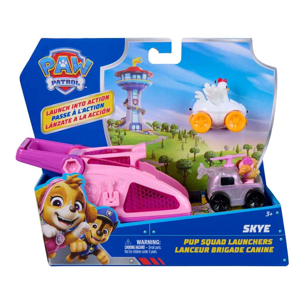 PAW PATROL PUP SQUAD LAUNCHERS - SKYE ของเล่น