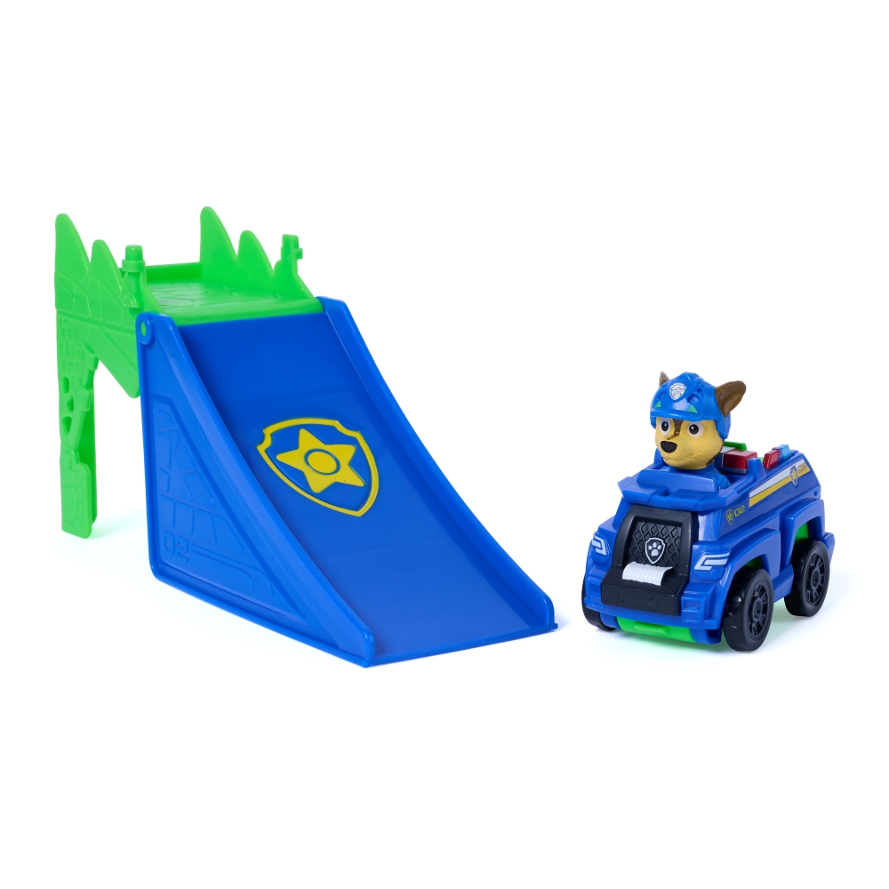 PAW PATROL THE DINO MOVIE JUMP SHIFT RACERS - CHASE ของเล่นรถฟิกเกอร์ - Image 5