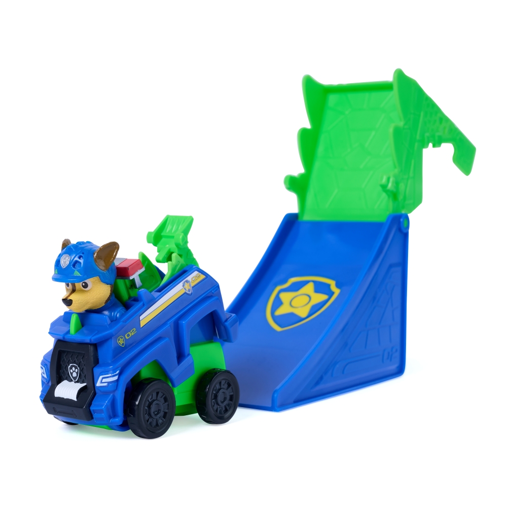 PAW PATROL THE DINO MOVIE JUMP SHIFT RACERS - CHASE ของเล่นรถฟิกเกอร์ - Image 7