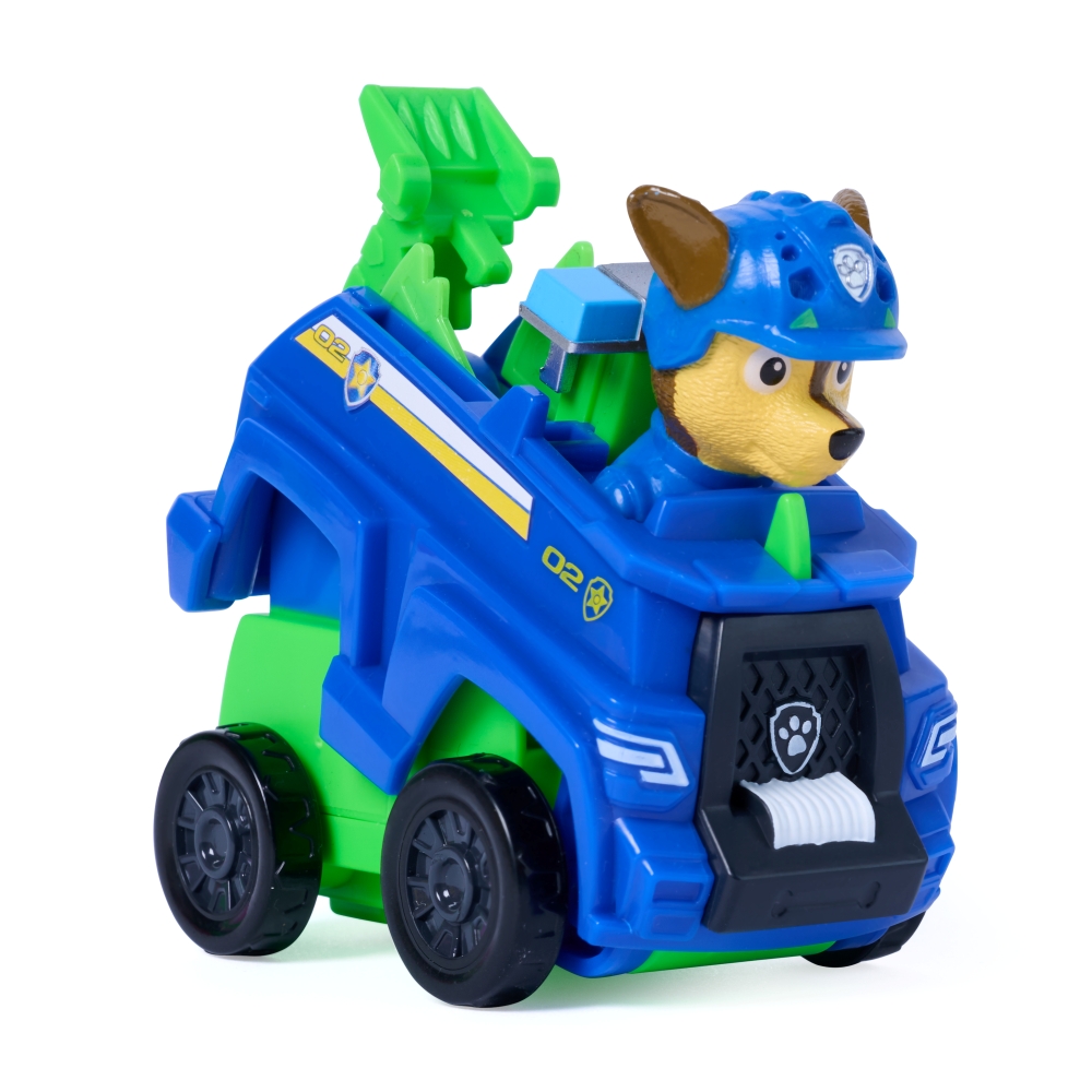 PAW PATROL THE DINO MOVIE JUMP SHIFT RACERS - CHASE ของเล่นรถฟิกเกอร์ - Image 8