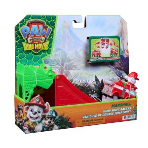 Alternative view of PAW PATROL THE DINO MOVIE JUMP SHIFT RACERS - MARSHALL ฟิกเกอร์รถของเล่น