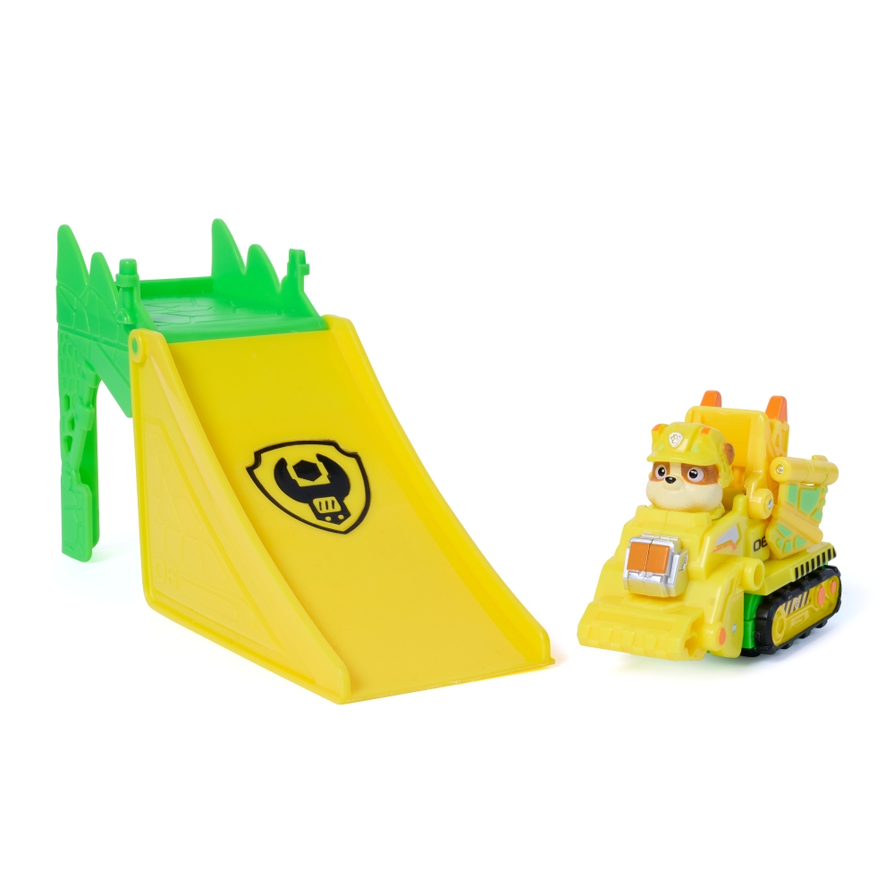 PAW PATROL THE DINO MOVIE JUMP SHIFT RACERS - RUBBLE ฟิกเกอร์รถของเล่น - Image 4