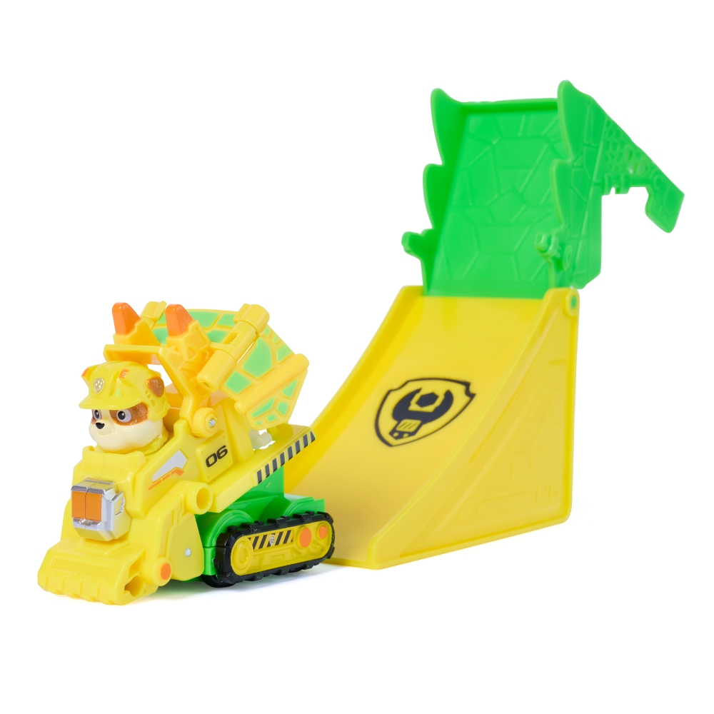 PAW PATROL THE DINO MOVIE JUMP SHIFT RACERS - RUBBLE ฟิกเกอร์รถของเล่น - Image 6