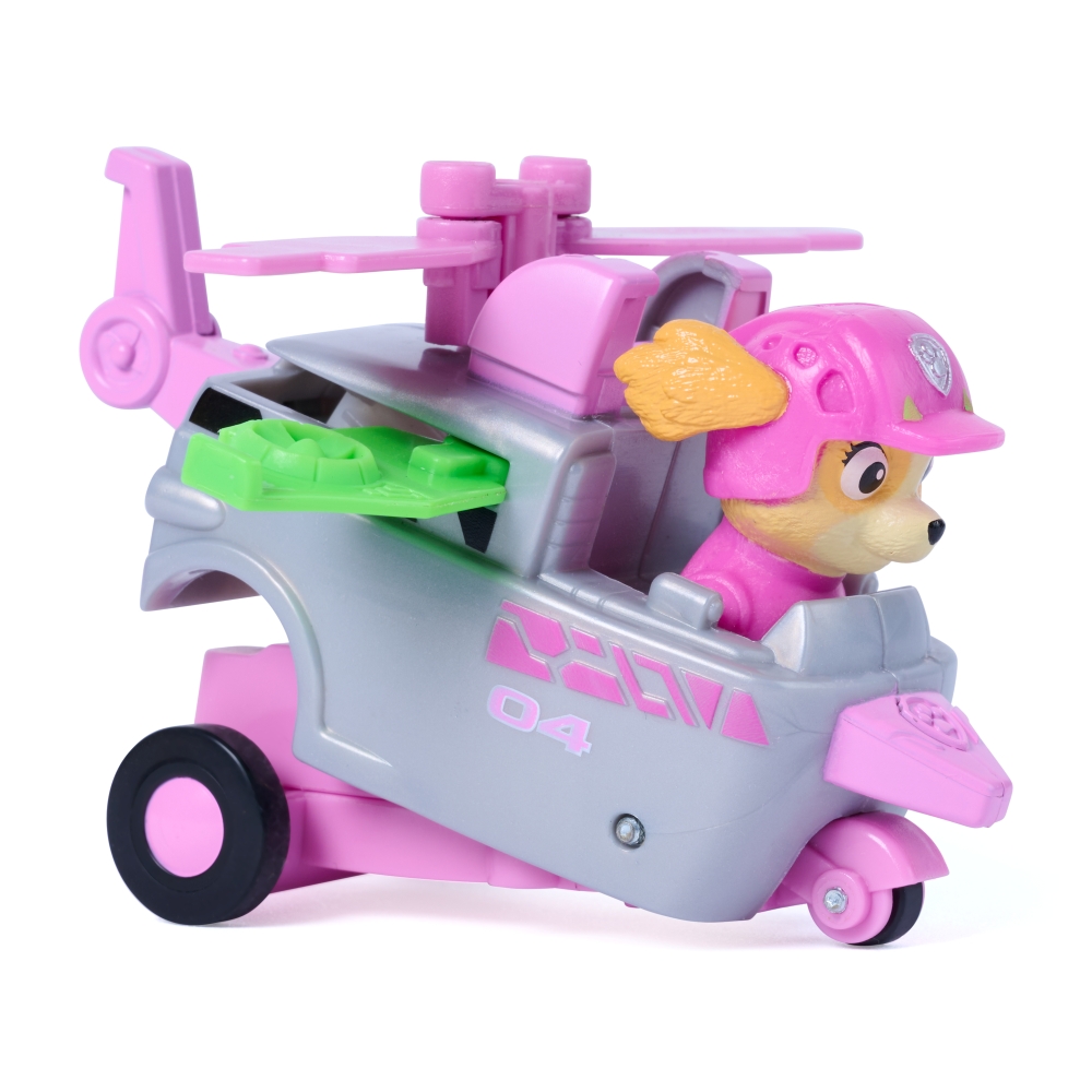PAW PATROL THE DINO MOVIE JUMP SHIFT RACERS - SKYE ฟิกเกอร์ของเล่น - Image 5