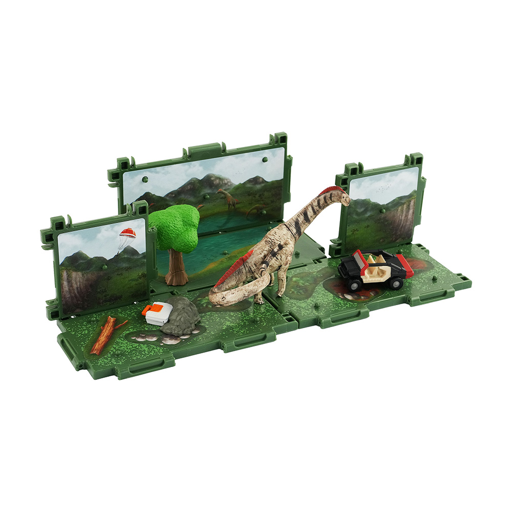 JURASSIC WORLD SCIENCE GONE WRONG TITANOSAURUS VALLEY SCENE ของเล่น - Image 5