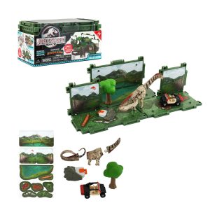JURASSIC WORLD SCIENCE GONE WRONG TITANOSAURUS VALLEY SCENE ของเล่น
