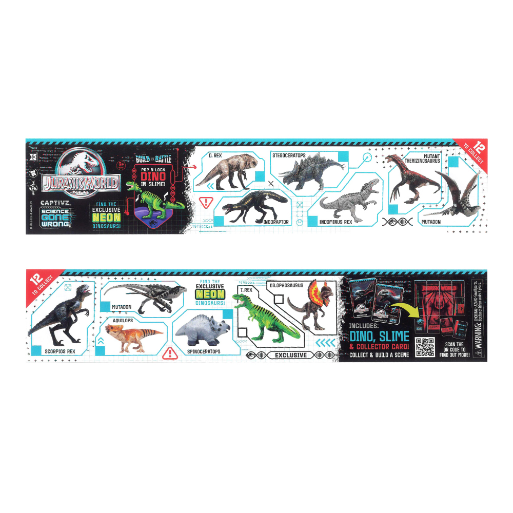 JURASSIC WORLD CAPTIVZ SCIENCE GONE WRONG ชุดของเล่นสะสม - Image 6