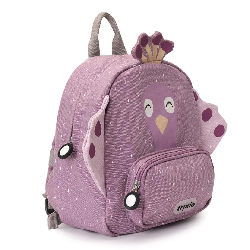 TRIXIE BACKPACK - MRS. PEACOCK กระเป๋าเป้เด็กดีไซน์นกยูง - Image 2