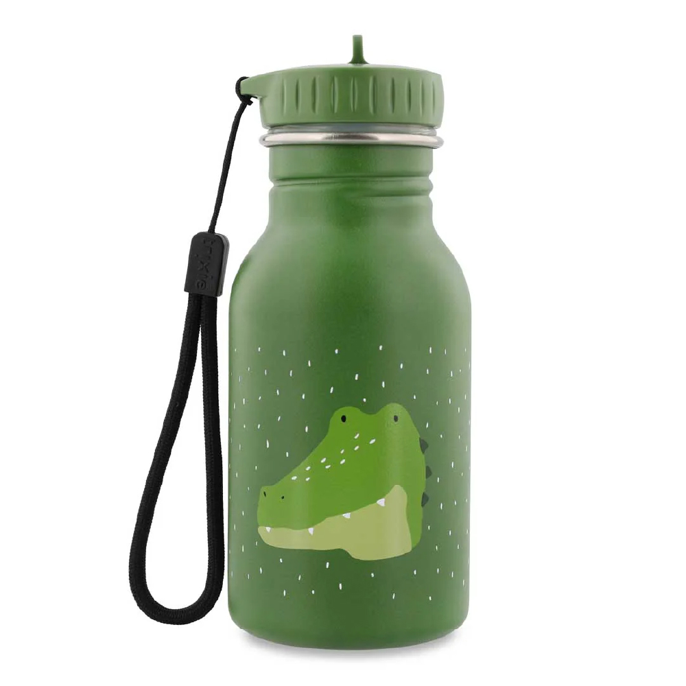 TRIXIE STAINLESS STEEL BOTTLE 350ML - ALLIGATOR ขวดน้ำสแตนเลส - Image 2