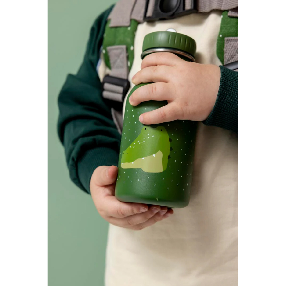 TRIXIE STAINLESS STEEL BOTTLE 350ML - ALLIGATOR ขวดน้ำสแตนเลส - Image 5