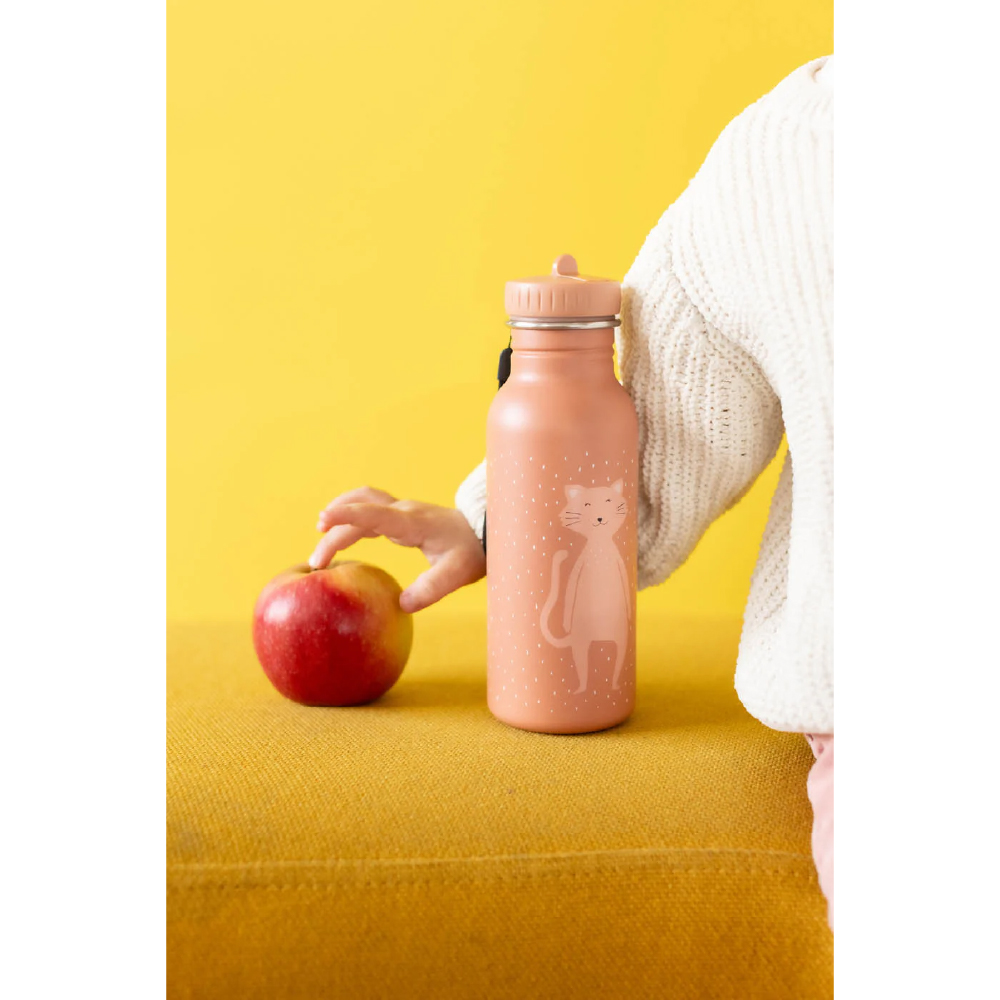 TRIXIE STAINLESS STEEL BOTTLE 500ML - CAT ขวดน้ำสแตนเลสลาย - Image 4