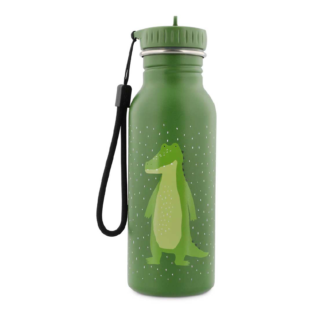 TRIXIE STAINLESS STEEL BOTTLE 500ML- MR.ALLIGATOR กระบอกน้ำสแตนเลส - Image 2
