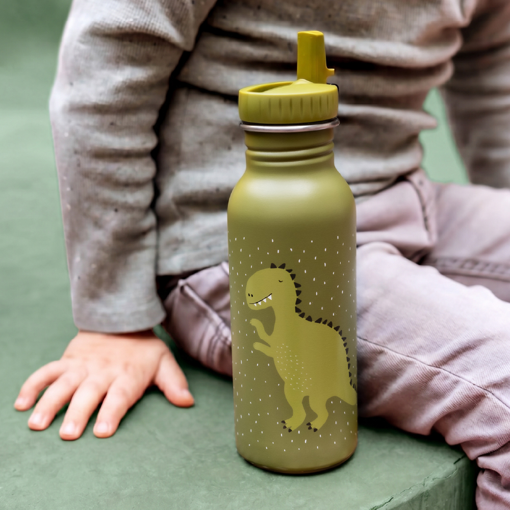 TRIXIE STAINLESS STEEL BOTTLE 500ML- MR.DINO กระบอกน้ำสแตนเลส - Image 3