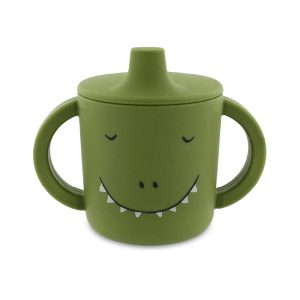 TRIXIE SILICONE SIPPY CUP - MR. DINO แก้วหัดดื่มซิลิโคน