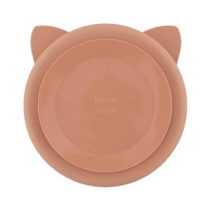 Alternative view of TRIXIE SILICONE DIVIDED SUCTION PLATE - MRS. CAT จานซิลิโคน