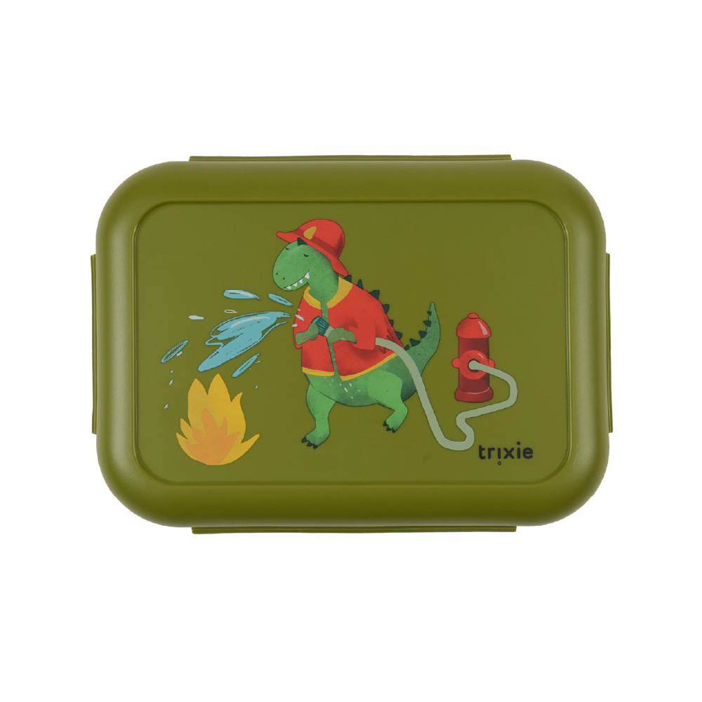 TRIXIE LUNCH BOX WITH CLIPS - MR.ALLIGATOR กล่องอาหารเด็ก