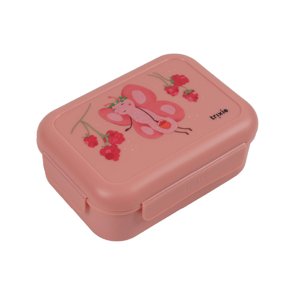 TRIXIE LUNCH BOX WITH CLIPS - MRS.BUTTERFLY กล่องอาหารเด็ก - Image 2